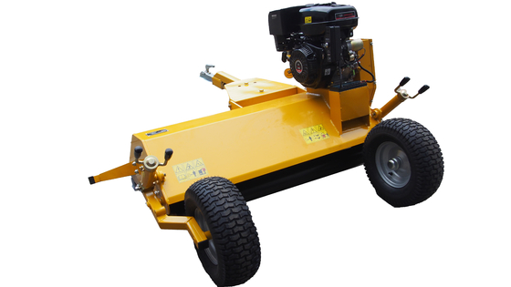 Orchard Foldable blade Tow Behind ATV Flail Mower 24 Hammer Petrol Engine