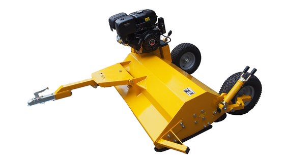 Orchard Foldable blade Tow Behind ATV Flail Mower 24 Hammer Petrol Engine