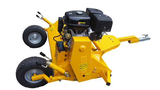 Orchard Foldable blade Tow Behind ATV Flail Mower 24 Hammer Petrol Engine