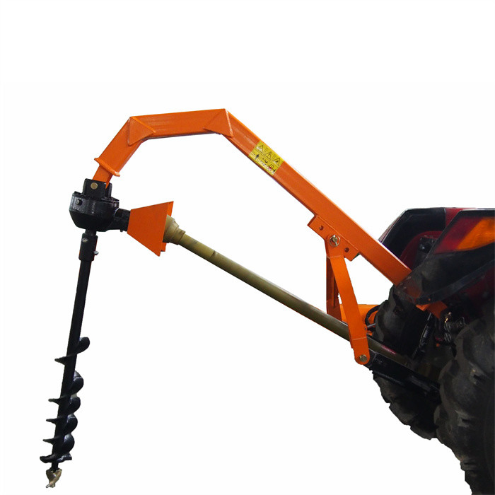115kg 60hp Gearbox Post Hole Digger Compact Tractor Hydraulic Post Auger